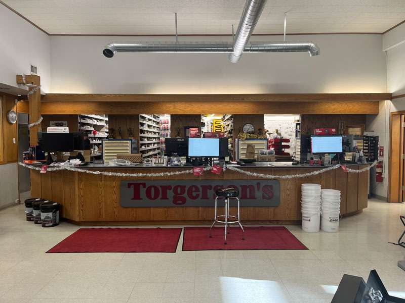 Torgerson's LLC shop counter